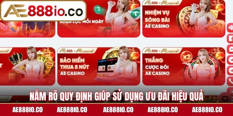 Nắm rõ quy định giúp sử dụng ưu đãi hiệu quả an toàn 